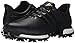 adidas Golf mens Golf Tour360 Boost Spiked Shoe , Black/Black/Gold Metallic , 10 D(M) US