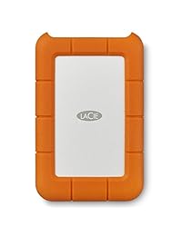 LaCie Rugged - Disco duro portátil de 2 TB USB-C y USB 3.0 (STFR2000800) (reacondicionado certificado)