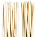 FAFAAWFF Individually Wrapped 10 Pairs 15 Inches Bamboo Chopsticks for Cooking and Hot Pot