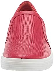 ECCO Women's Soft Classic Slip On Sneaker, Chili