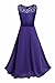 FEESHOW Girls Kids Lace Flower Wedding Pageant Party Chiffon Long Maxi Dress