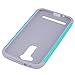 ZenFone 2E Case, LK [Drop Protection] [Shock-Absorption] Hybrid Dual Layer Armor Defender Protective Case Cover for ASUS ZenFone 2E (Teal)