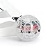 Leegor RC Toy Epoch Air RC Flying Ball, RC Drone Helicopter Ball Built-in Shining LED Lighting for Kids Teenagers Colorful Flyings for Kids Toy Christmas Gift (Clear)