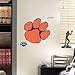 Clemson Tigers NCAA Fathead Logo Set 11"X11"