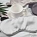 Sleep Mask-Eye Mask for Sleeping for Women Comfortable Super Soft Adjustable Blindfold Black 4 Pack
