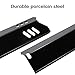 Hisencn 15 Inch Heat Shields Replacement for Dyna-glo DGF510SBP, DGF510SSP, Heat Plates, Porcelain Steel Grill Heat Shield Tent Flame Tamer