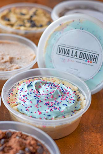 Viva La Dough Edible Cookie Dough - 100% Egg-Free - Best of: Starter Kit (4 Flavors - 4 Pack) - Thumbnail 4