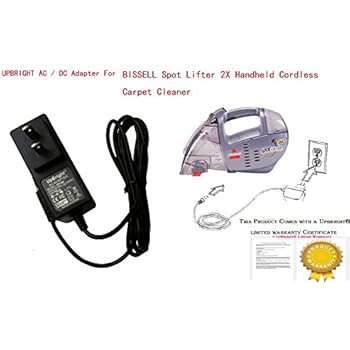 Alimentatore/Caricabatteria HQRP Per Aspirapolvere Bissell Perfect Sweep Turbo - Modelli 2031257, 2032621, Serie 2600/2800