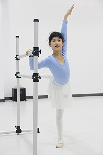 image for WYZworks Double Ballet Barre Yoga Stretch Dance Training Bar 4 feet - 