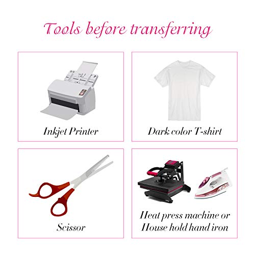 image for Koala Paper 28 Sheets Light T-shirt Transfer for White or Light Color 