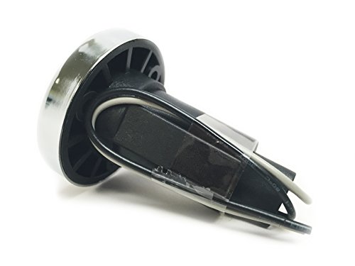 Pactrade-Marine-Black-Rubber-Cap-2-Prong-Stern-Light-Pole-Base-Silver-Top-Socket-Plug-In Pactrade-Marine-Black-Rubber-Cap-2-Prong-Stern-Light-Pole-Base-Silver-Top-Socket-Plug-In