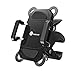 TaoTronics Bicycle Bike Phone Mount Holder, 360 Degrees Rotatable, with Slide-Proof Clamp, Rubber Strap, for Universal iOS Android Smartphones, GPS, and Other Devices