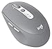 Logitech M585 Multi-Device Wireless Mouse – control and Move Text/Images/Files Between 2 Windows and Apple Mac Computers and laptops with Bluetooth or USB, 2 Year Battery Life, Gray