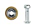 QEP 21125 QEP Tungsten-Carbide, Tile Cutter Replacement Wheel for Models 10630 and 10900, 7/8-Inch, Titanium-Coated