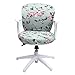 Jiyaru Rotating Armchair Slipcover Removable Stretch Computer Office Chair Cover #4 (Only Cover)