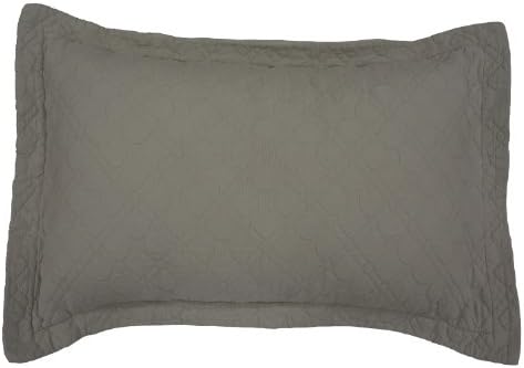 Emily McGuinness 50 x 70 Plus 2 cm Naoimi Matelasse Pillow Sham, Mink