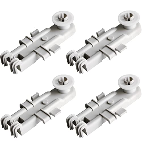 Upgraded 8268743 WP8268655 Dishwasher Rack Wheels- Fit for Ken-more Kitchen-Aid Whirl-pool Dishwasher Top Rack Parts, Replaces WP8268655 WP8268743 WP8268743VP AP6012252 PS11745459 by AMI PARTS (4 PCS)