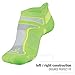 Balega Ultralight Lightweight Performance No Show Athletic Running Socks for Men and Women (1 Pair), Grey/White, Large