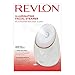 REVLON Illuminating Warm Mist Facial Steamer, white, 1 Count