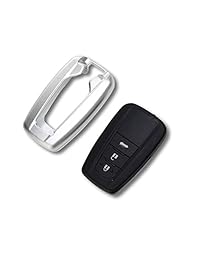 M.JVisun - Funda para llave de coche Toyota 2018, para Toyota Camry 2018, Toyota Land Cruiser, Prado, Toyota C-HR, Aircraft, aluminio, para hombres y mujeres, Estuche de llaves