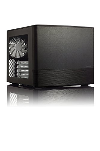 Fractal Design Node 804 No Power Supply MicroATX Cube Case FD-CA-NODE-804-BL, Black