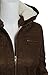 Women's Zip Up Detachable Hood Waist Length Jacket with Faux Fur Inside