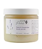 100% Pure French Lavender Body Scrub, 19 Ounce