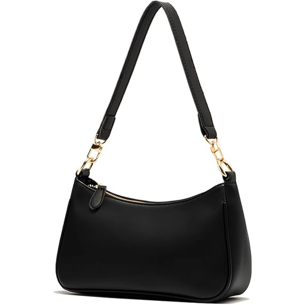 NIUEIMEE ZHOU 90s Shoulder Bag for Women Vegan Leather Crocodile