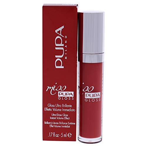 Pupa Milano Miss Pupa Gloss - 204 Timeless Coral For Women 0.17 oz Lip Gloss