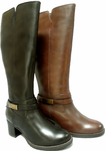 wide leg leather boots uk