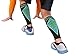 Tuff Togs Better Than KT Tape for SHIN SPLINTS: Seriously Tight Calf Compression Sleeves, Guard & Protect Shins/Calves. Prevents Swelling, aids Muscle Recovery. Extreme Footless Compression