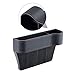 Xpro Auto Black PU Leather Car Pocket Organizer Seat Gap Filler Box w/Cup Holder