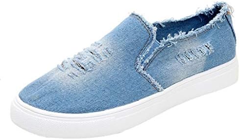 Creazrise Women's Classic Flats Memory Foam Cushioned Elastic Gore Soft Canvas Daily Slip-On Casual Sneaker Flat Shoes