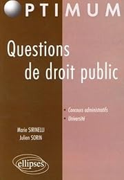 Questions de droit public