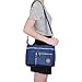 Messenger Bag,Multi Pocket Crossbody Bag,ZYSUN Designer Purses and Shoulder Handbags for Women and Girls(601N,blue)