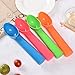 4 Pcs Ice Cream Scoop Scooper with Comfortable Handle Nonstick Fruit Cookie Dough Frozen Yoghurt Scoop Scooper