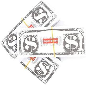 Paper Playing Money For Money Gun-3 Packet (300 Sheets)