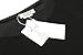 ACEVOG Womens Casual Scoop Neck Loose Top 3/4 Sleeve Chiffon Blouse Shirt Tops (XL, Black)