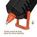 Hot Glue Gun atolla 35W Mini Hot Melt Glue Gun Kit with 10 pcs Glue Sticks, High Temperature and Quick Heating for DIY - Crafts - Arts & Home Quick Repairs