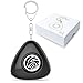 Personal Alarm Keychain, Hawk-Eye Defense 2-PACK - 130 DB Safety Security Alarm SOS Emergency (Matte Black) Self Defense Siren - Anti-Theft Ideal for Elders, Children, Girls or Women