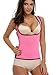 LAZAWG Womens Slimming Sweat Vest Hot Neoprene Shirt Body Shapers for Weight Loss Pink X-Large