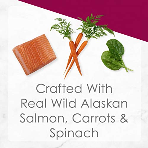 Purina Fancy Feast Wild Alaskan Salmon with Carrots and Spinach in Creamy Veloute Sauce High