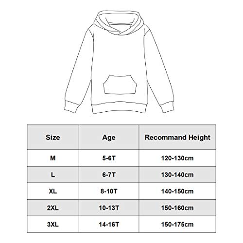 RAISEVERN Unisex Hooded Sweatshirts Colorful 3D Printed Cute Cat Hoodies for Kids Teens
