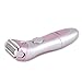 Women's Electric Shaver by JTrim SilkTouch Close Shave Wet Dry Lady Body Groomer Rechargeable Personal Razor Bikini Trimmer Attachment Ladies in Pink JPT-LS300 Jay's Products
