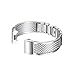 bayite For Fitbit Charge 2 Bands, Replacement Bands Metal Bracelet Bangle for Fitbit Charge 2 Adjustable Silver 5.5