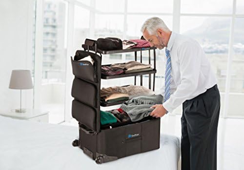 suitcase with shelves amazon