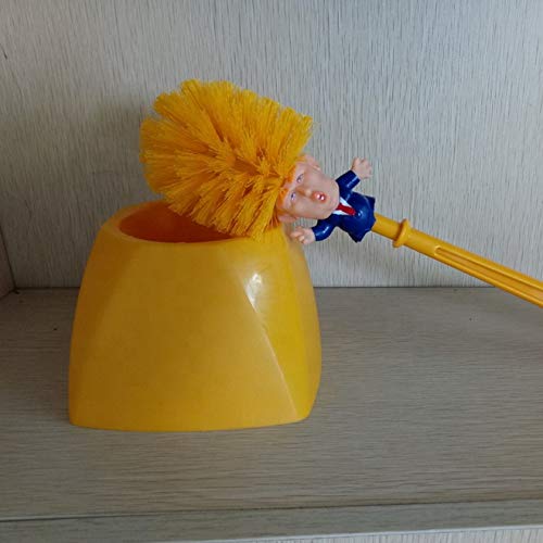 Bioexcel Donald Trump Toilet Brush Bowl With Holder
