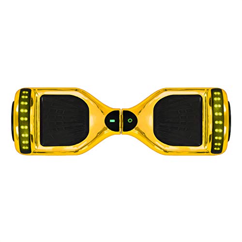image for TopGain Bluetooth Hoverboard Chorme Self Balancing Scooter with Flashi