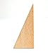 StarMall Set of 2 Montessori Teaching Aids Material Unfinished Wooden Craft Triangle Building Blocks