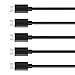 Lumsing Micro USB Cable 5 Pack Micro USB 3ft Premium Android Cable USB 2.0 A Male to Micro B Sync and Charging Cables for Android Smartphones